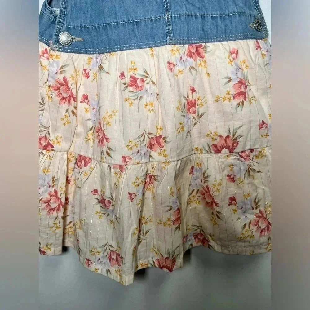 Girls Denim Jumper Western  Prairie Dress Oshkosh Bgosh 5T
